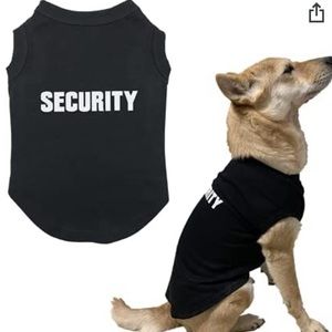 New Bing Pet Security Dog Shirt